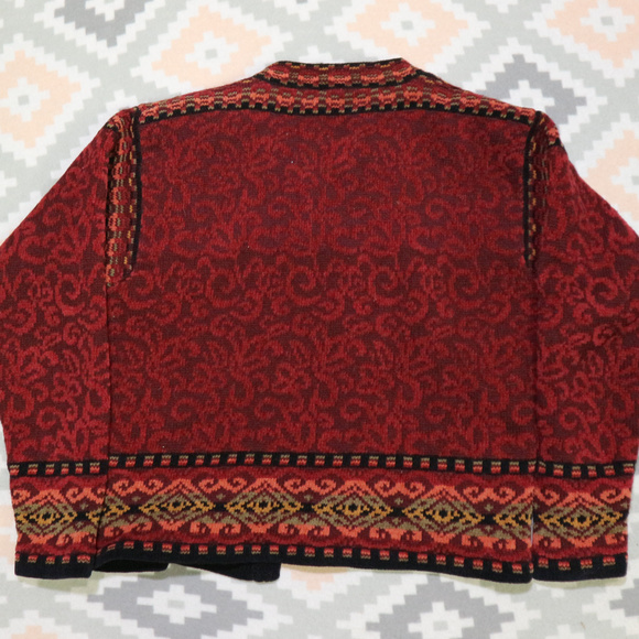 VTG COLDWATER CREEK Icelandic Design Sweater - Picture 5 of 7